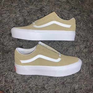 BRAND NEW CUSTOM PLATFORM OLD SKOOL VANS